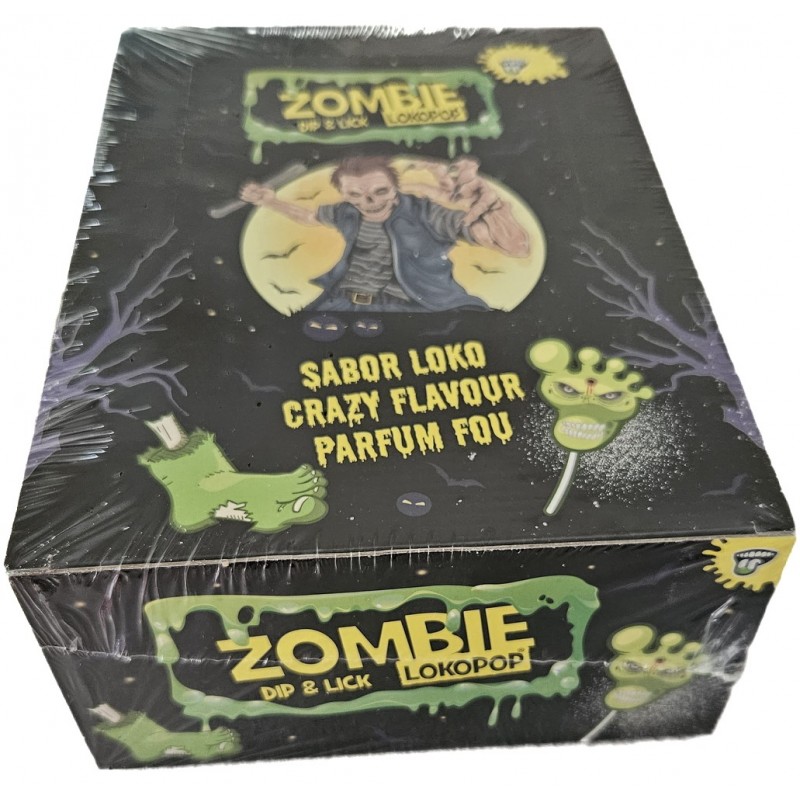 Sucette ZOMBIE en sachet