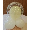 Ballon Bubble 18" (45cm) cœur imprimé