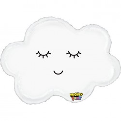 Ballon Alu 30" (76cm) nuage en sommeil