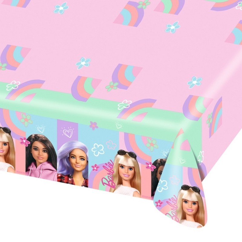 Nappe Papiers Barbie 120 cm x 180 cm