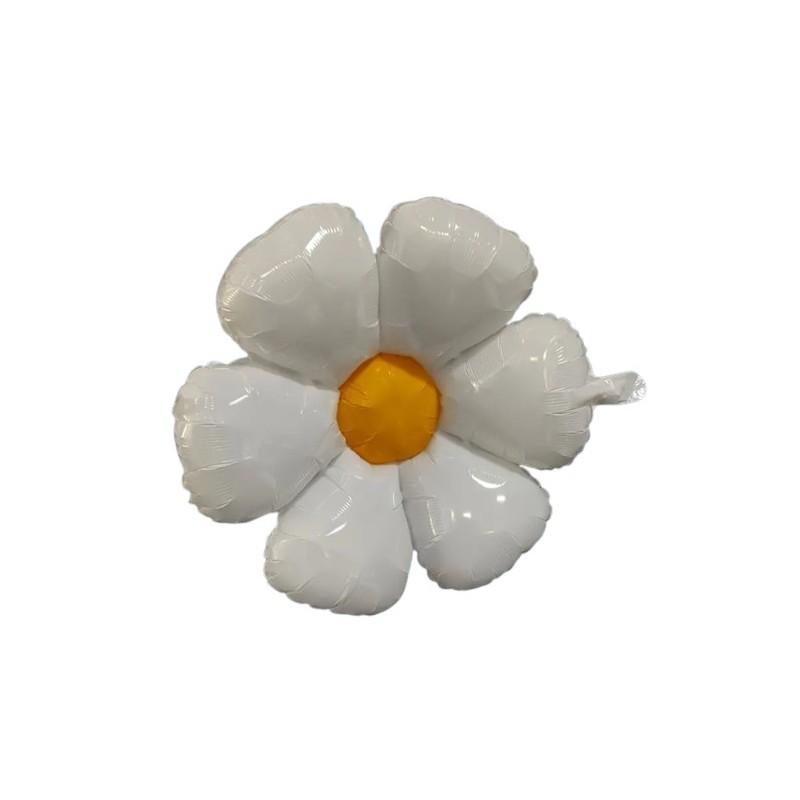 Ballon margarite blanc