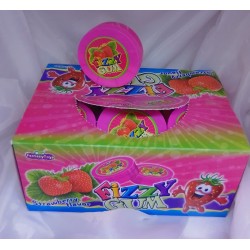 Fantasy Toys Fizzy Gum FRAISE 16g