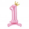 Chiffre 1 Stand Up BABY PINK 32″ (81cm)