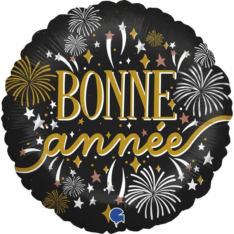 Ballon Alu 18″ Bonne Année