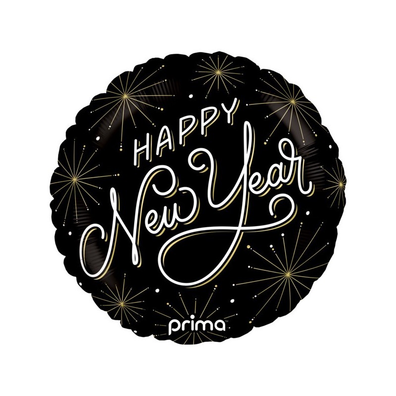 Ballon Alu 18″ happy New year