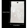 Sachet auto scellant plastique 10 cm × 6 cm