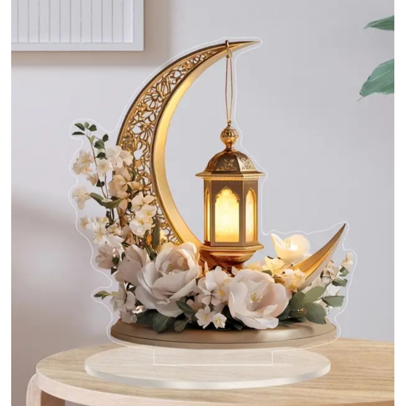Décoration lune 2D