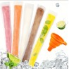 100 Sachets Crème glacée 5 cm x 28 cm