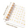 Rouleau papier transparent Eid Mubarak 40cm x 10m