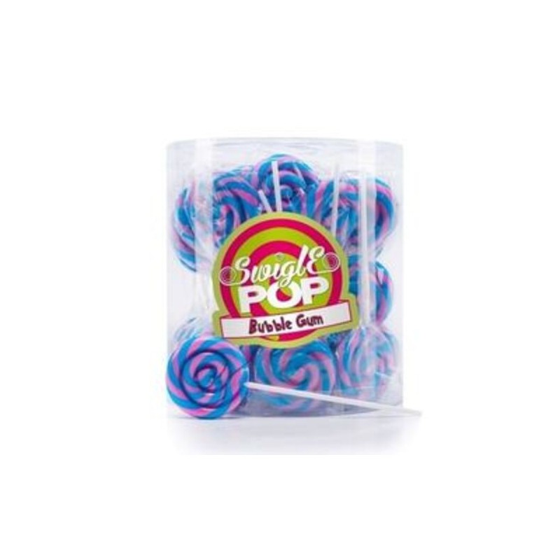 SUCETTE RONDE 12g SWIGLE POP Bubble Gum