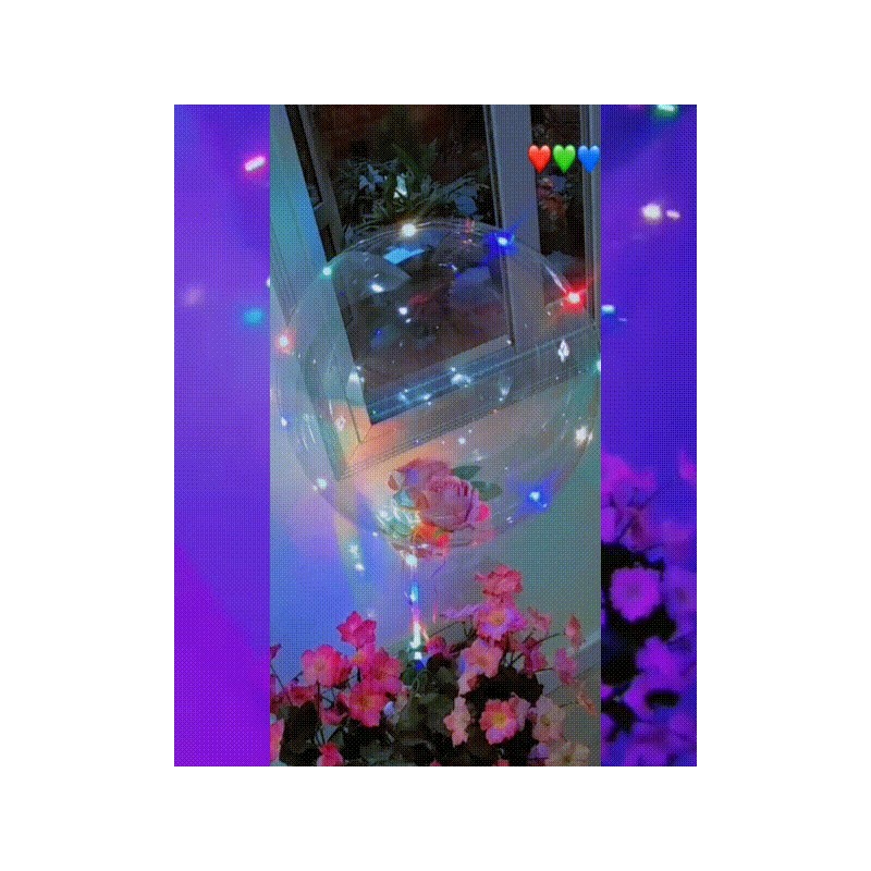 Kit Ballon Bubble Support et Led