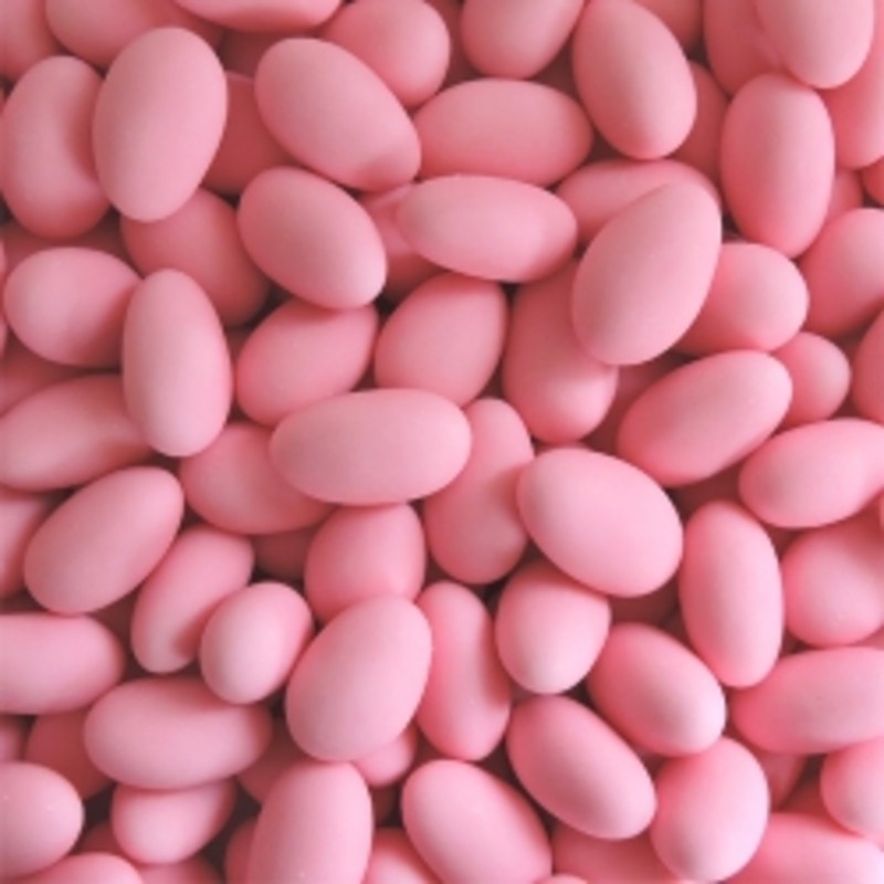 Dragées amande Rose 1 kg -PIFARRE