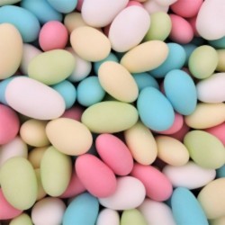 Dragées amande multicolore 1kg