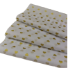 Papier en soie translucide cœur
