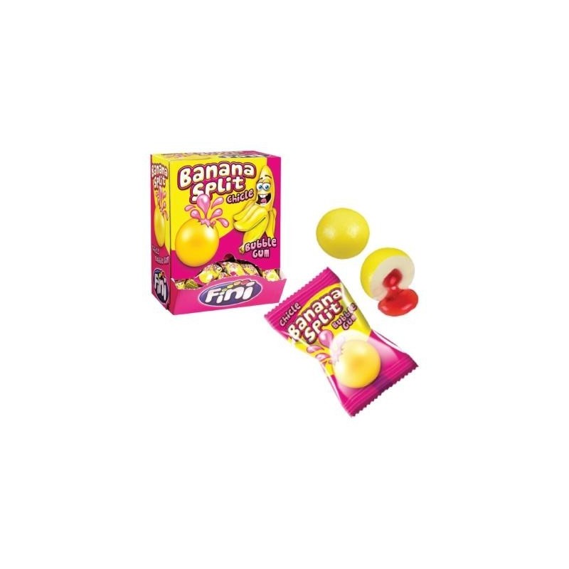 Boîte Bubble gum Banana Split