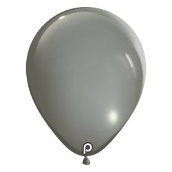 Ballons Latex 11" (28cm) Gris - Prima