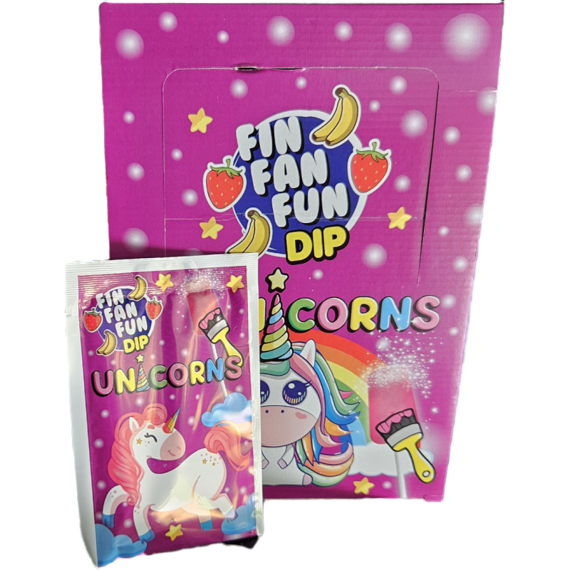 Boîte sucettes licorne