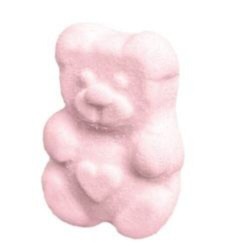 Ourson rose marshmallow 9g