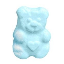 Ourson bleu marshmallow 9g