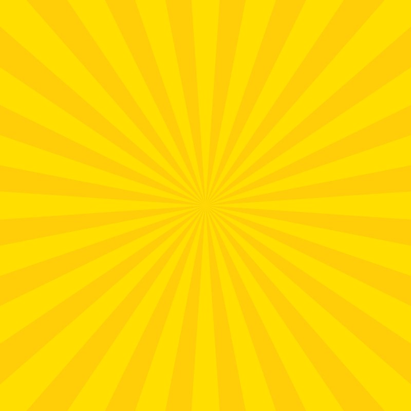 FOND RAYON JAUNE 200cm x 200cm