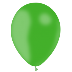 24 ballons latex 11" (28cm) standard vert