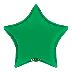 Ballon Alu Étoile vert 18"_ 45 cm