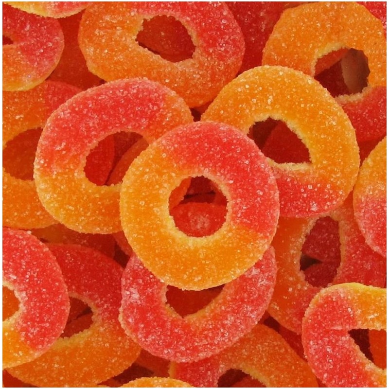 Bonbons Rondelle PÊCHE 🍑