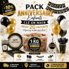 Pack Anniversaire 20 personnes