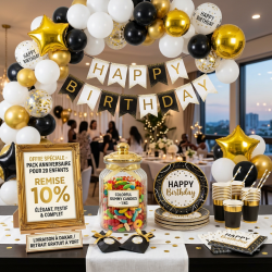 Pack Anniversaire 20 personnes