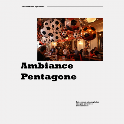 Pack Bar & Resto - Ambiance Pentagone (Pro)