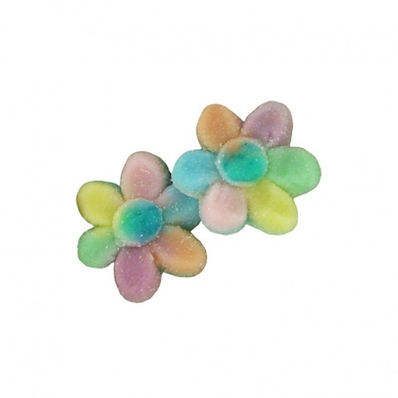 Bonbons Fleurs multicolores