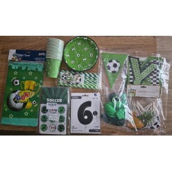 Kit Anniversaire Football Complet (Pièce Unique)