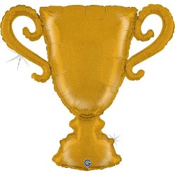 Ballon Alu · Coupe Or Holo · 28″ (71 cm)