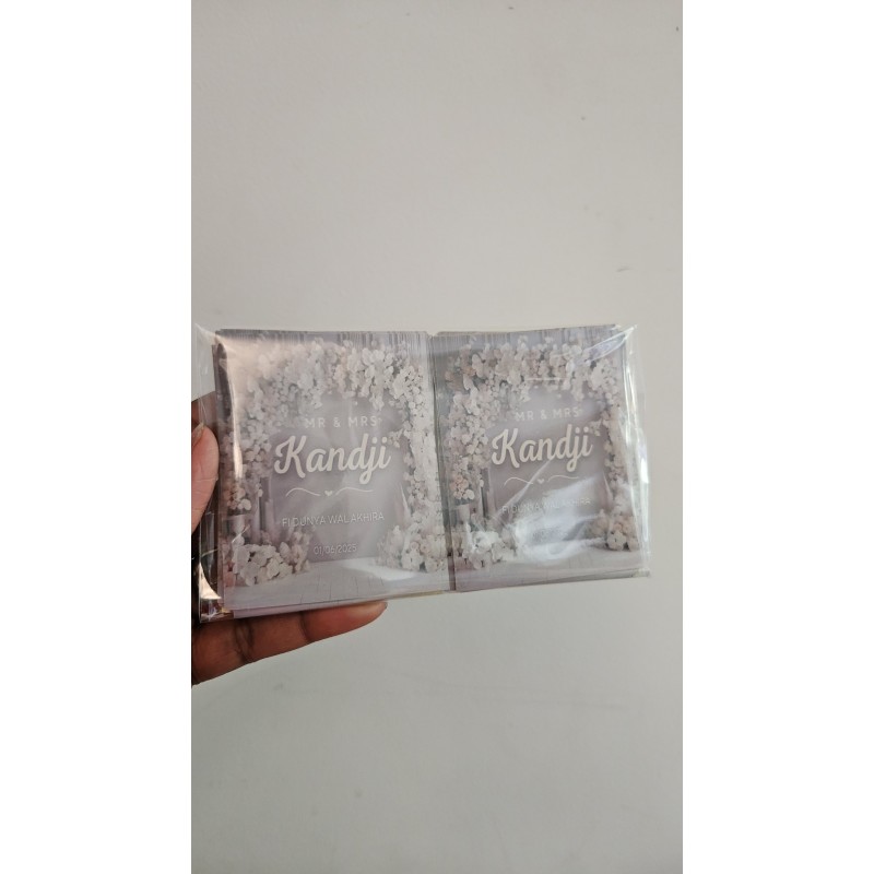 Pack mariage personnalisé sans sac