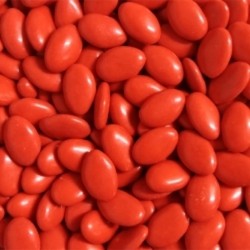 Dragées chocolat rouge