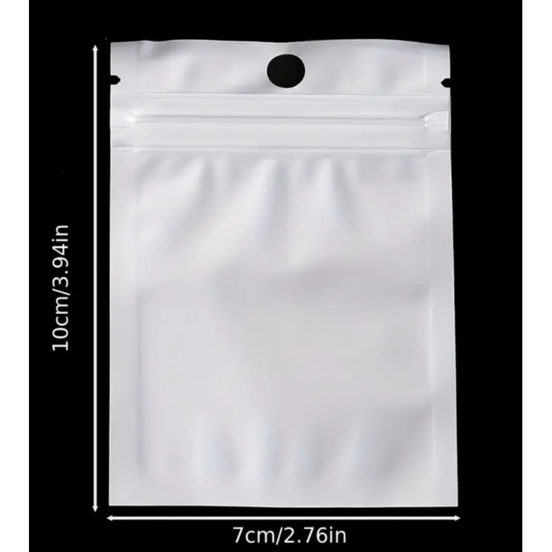 Sachet zip transparent 7 x 10 cm
