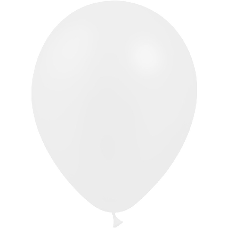 Pack de 5 ballons · Nacré Blanc · 5″ (13 cm)
