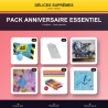Pack Anniversaire Essentiel · 8 enfants · Fusée spatiale