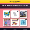 Pack Anniversaire Essentiel · 16 enfants · Fusée spatiale