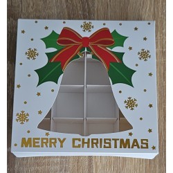 Boîte cadeau de Noël à compartiments