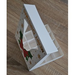 Boîte cadeau de Noël à compartiments