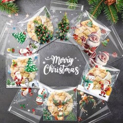 Sachet de Noël autocollant · 5 modèles