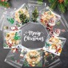 Sachet de Noël autocollant · 5 modèles