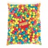 Billes de chewing-gum multicolores