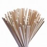 LOT de 100 bâtons 28cm pour Barbe à papa